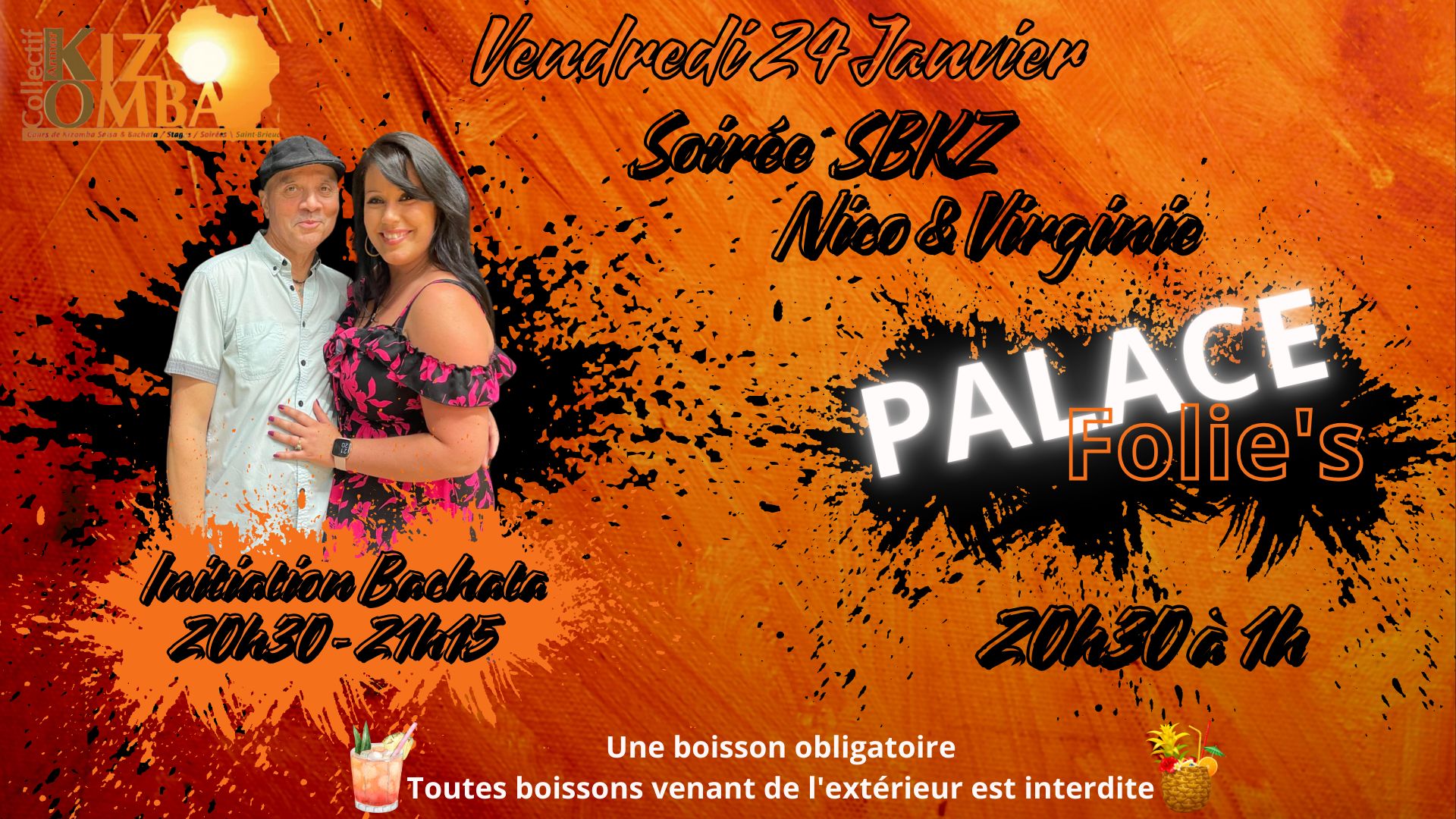 🎉 Mensuelle SBKZ - Collectif Armor Kizomba ! 🎉