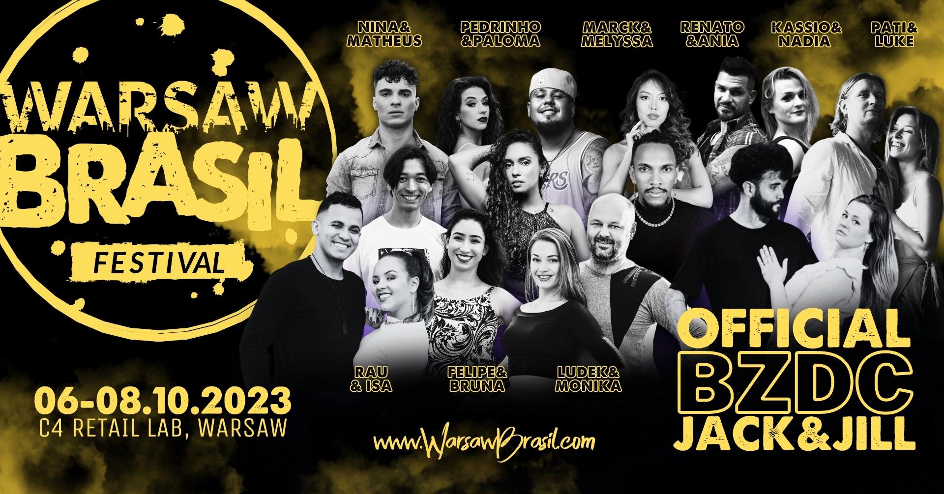 WARSAW BRASIL FESTIVAL 6-8.10.2023 OFFICIAL BZDC JACK&JILL COMPETITION