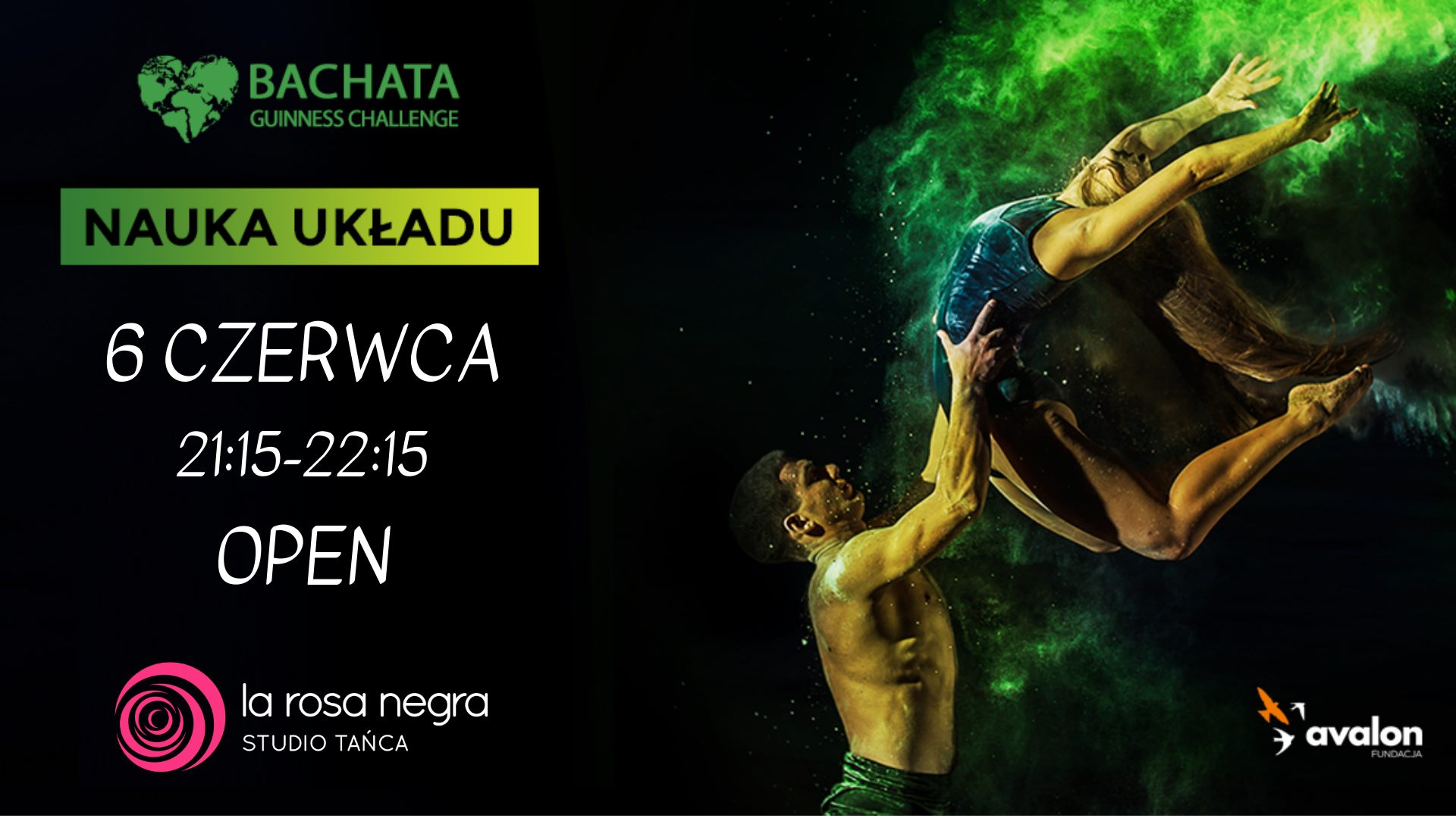 Zajęcia OPEN nauka układu do Bachata Guiness Challenge