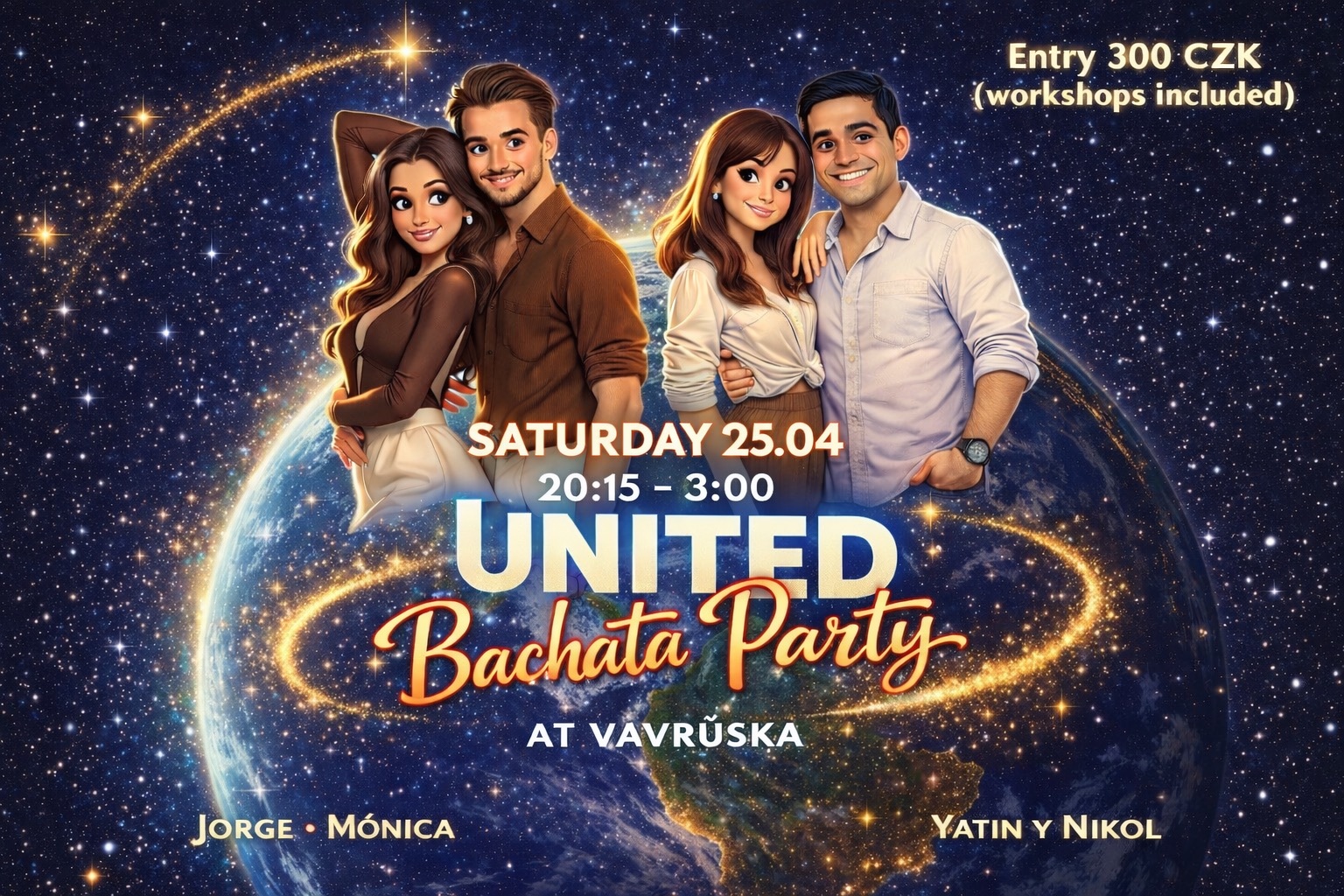UNITED 🦄 Bachata Party - Fairytale edition