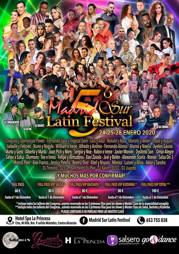 V Madrid Sur Latin Festival 2020