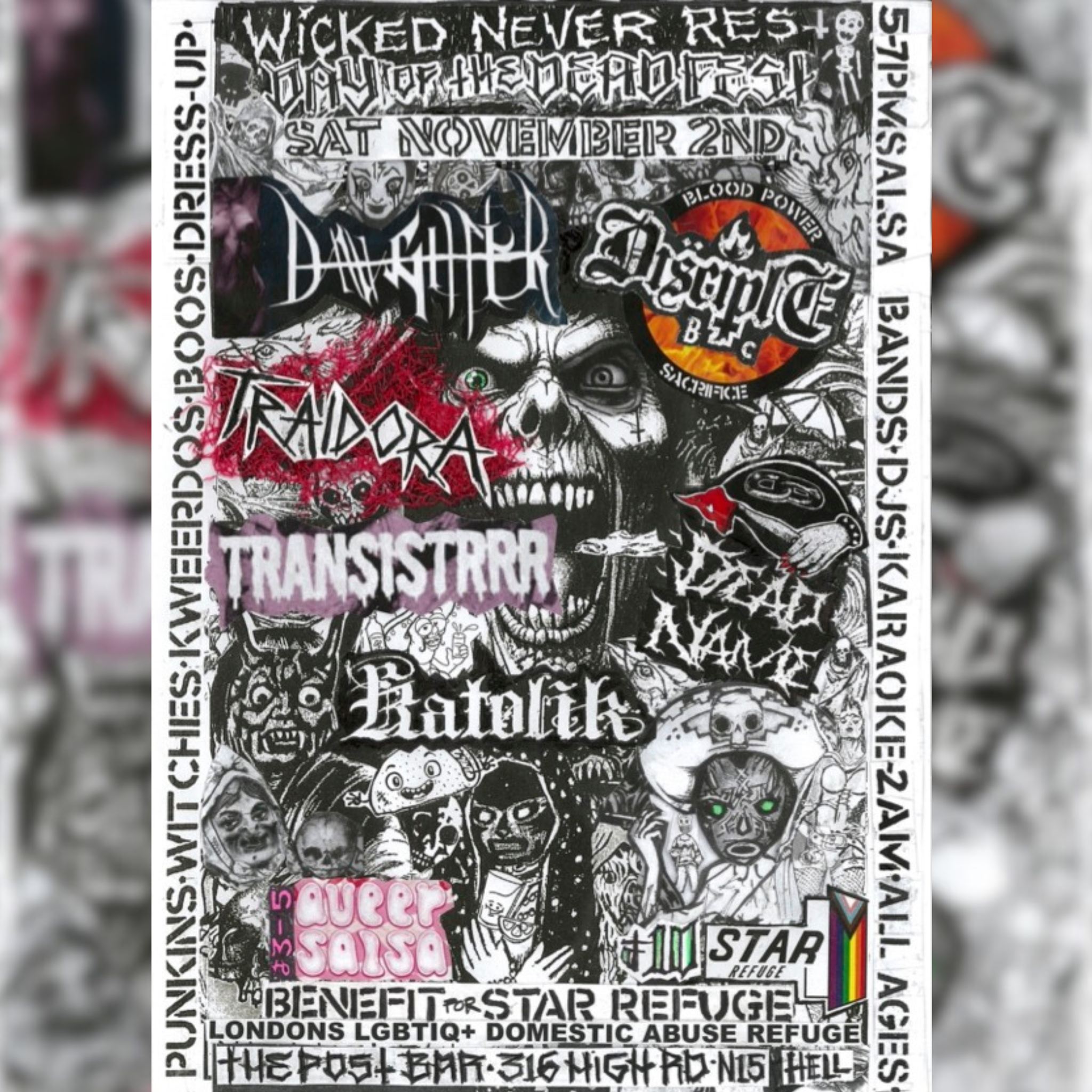 WICKED NEVER REST -Day of the Dead Fest-