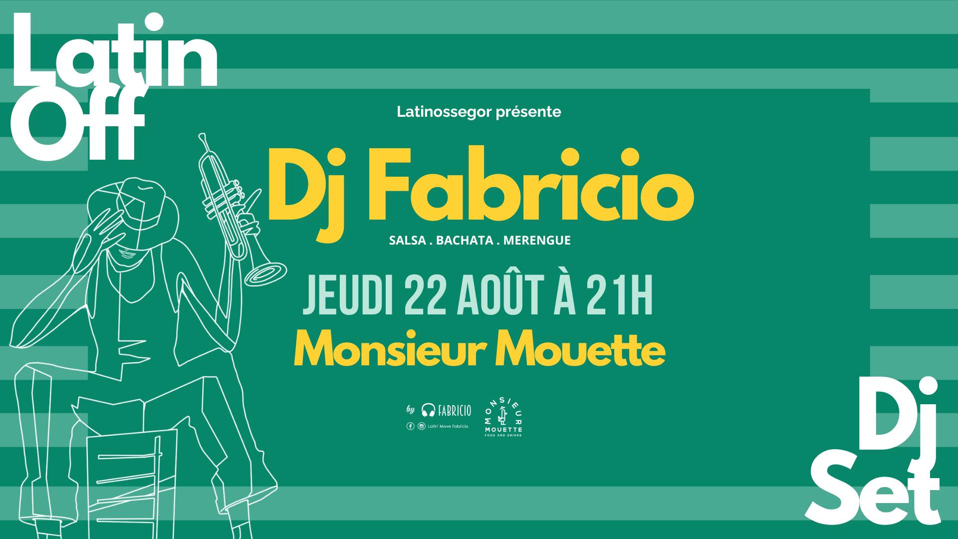 LATIN OFF - DJ FABRICIO MONSIEUR MOUETTE