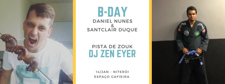 B-Day Zouk de Aniversário - Santclair e Daniel Nunes