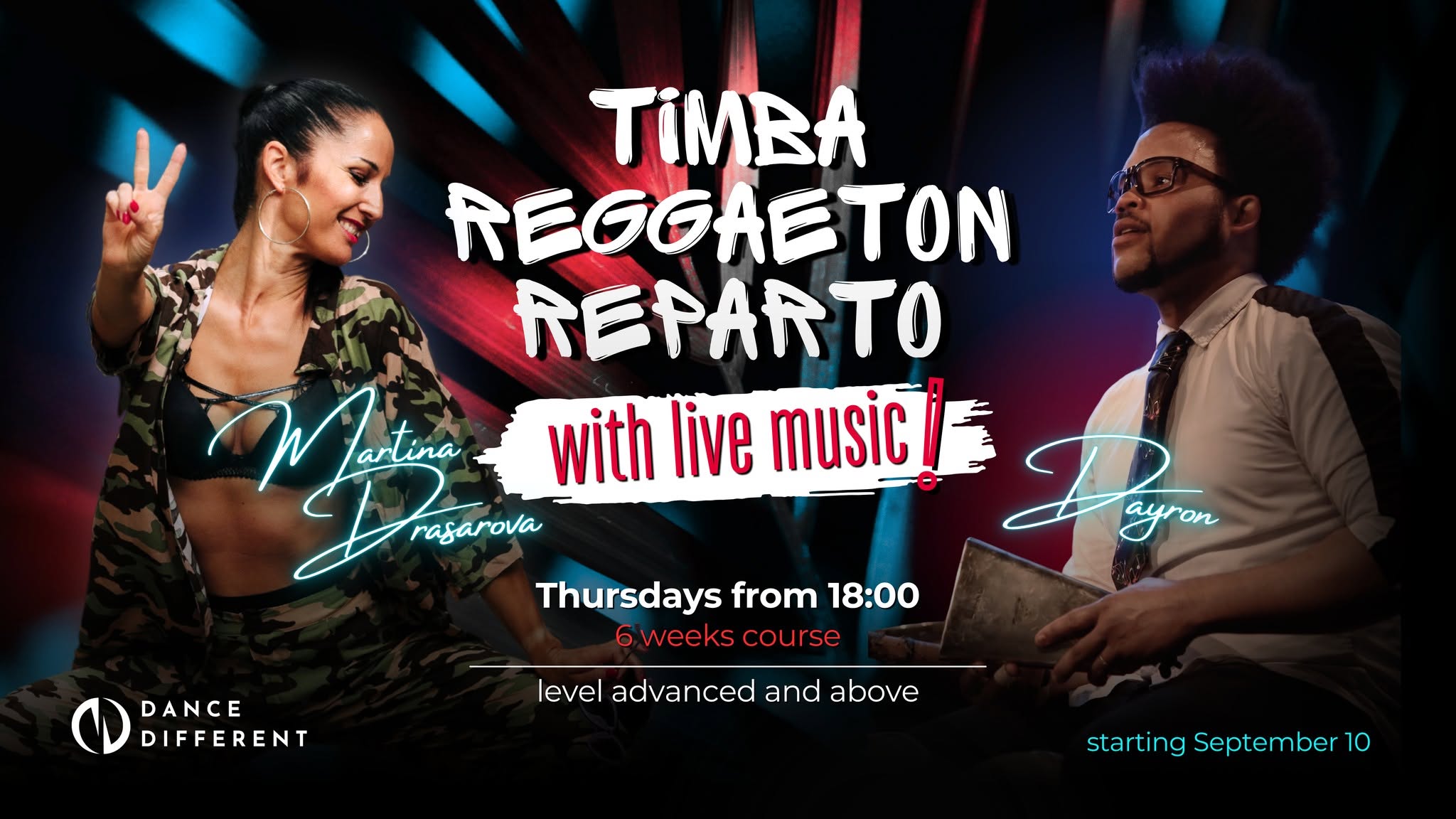Timba, Reggaeton & Reparto with Live Music Martina & Dayron