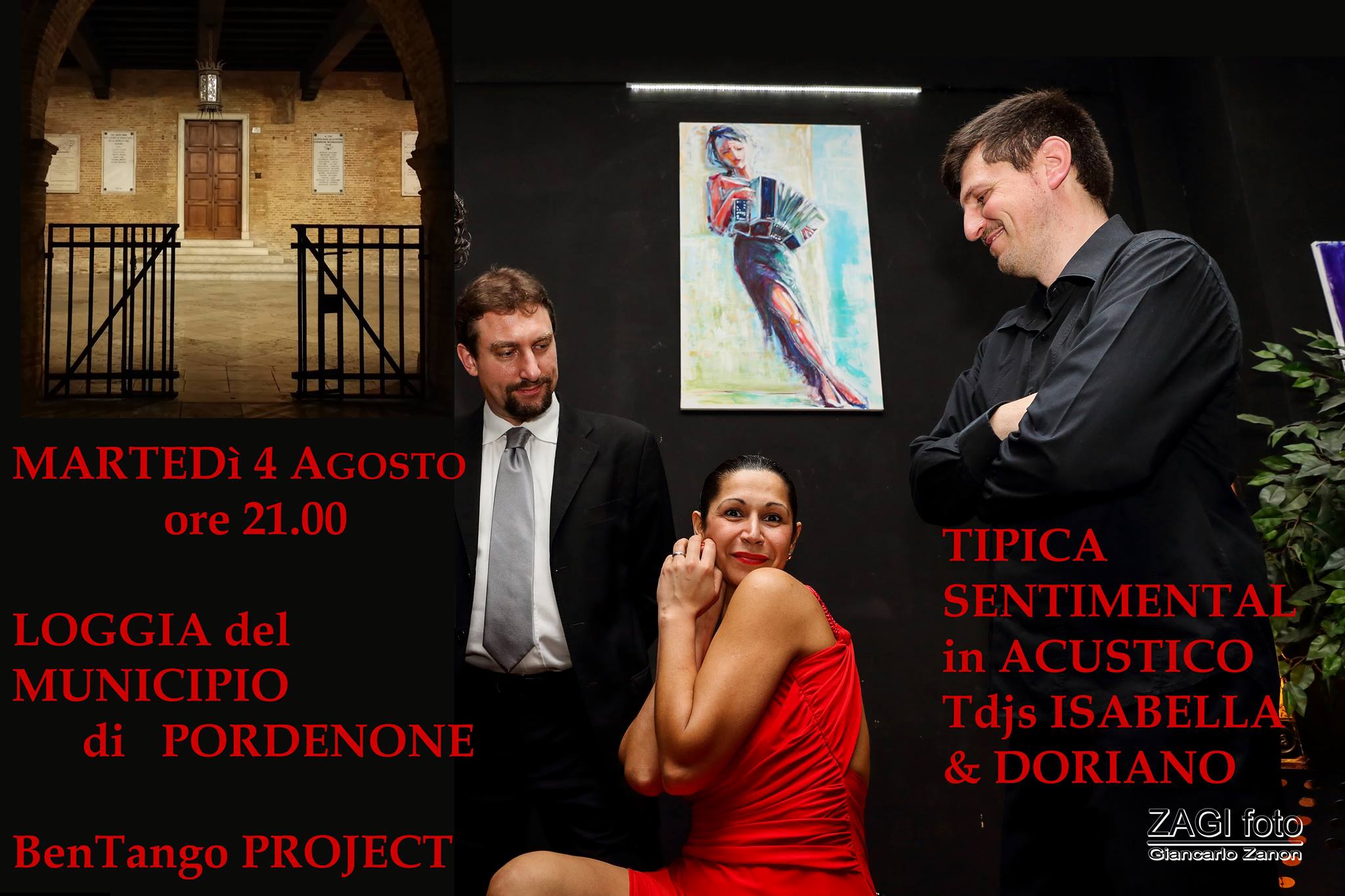 BenTango Project: la Milonga con Tdjs & Musica dal Vivo in Loggia