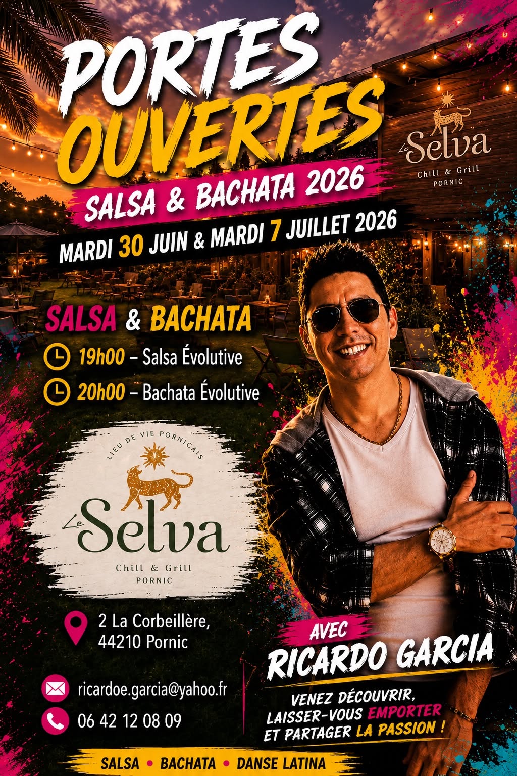 🎉 PORTES OUVERTES SALSA & BACHATA 2026 🎉
