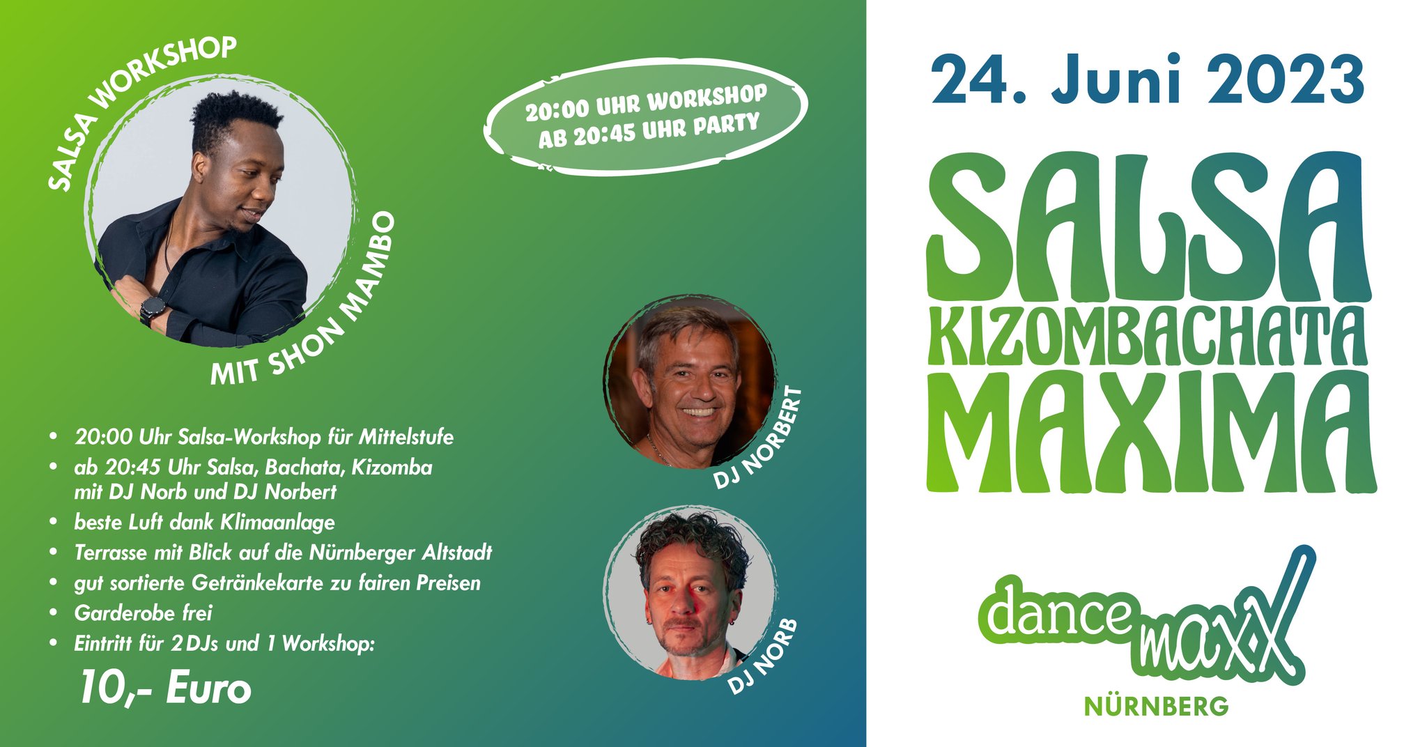 SALSA MAXIMA die Salsa-Bachata-Kizomba-Party für das maxXimale Tanzvergnügen