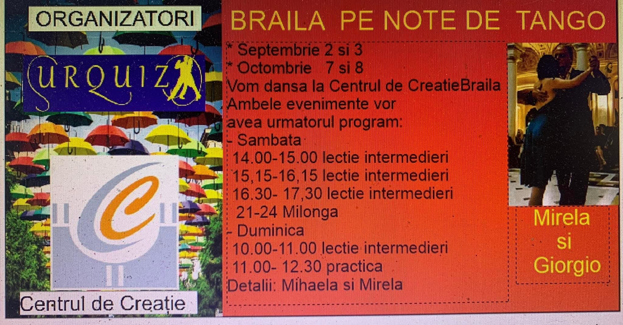 BRAILA PE NOTE DE TANGO