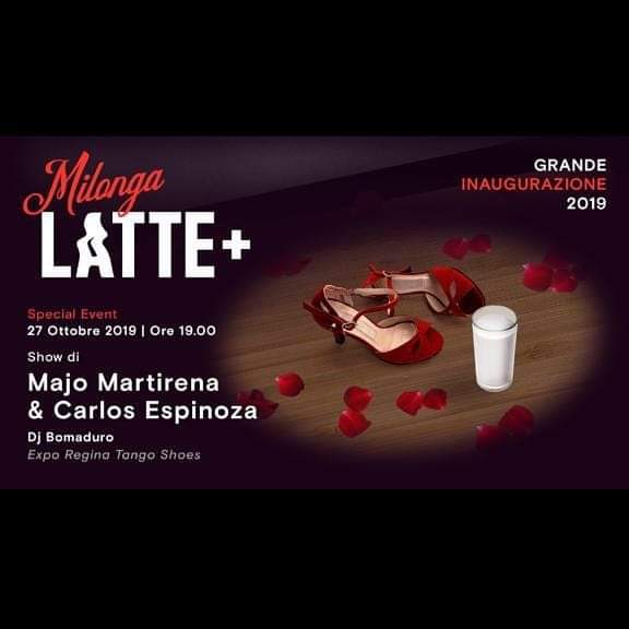 Milonga Latte+ Majo Martirena y Carlitos Espinoza!