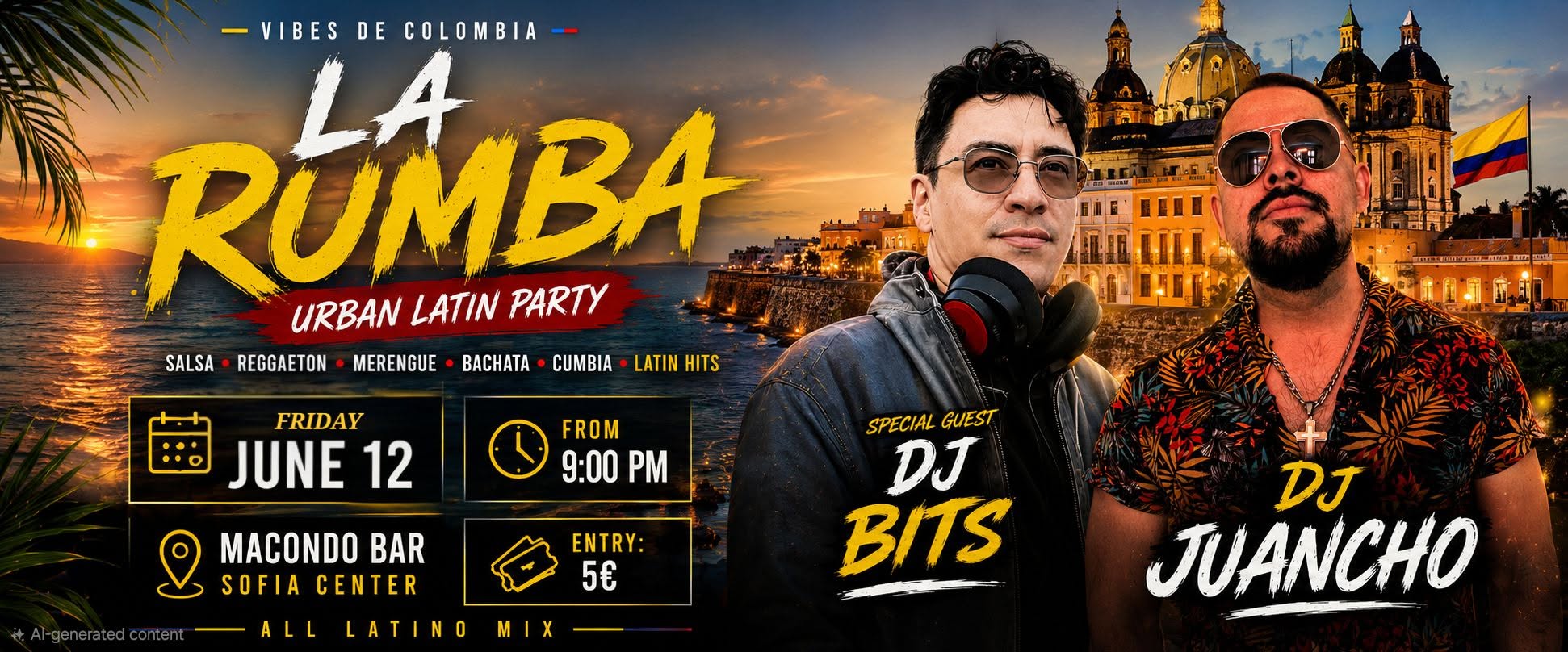 LA RUMBA PARTY- COLOMBIA VIBES🇨🇴🔥