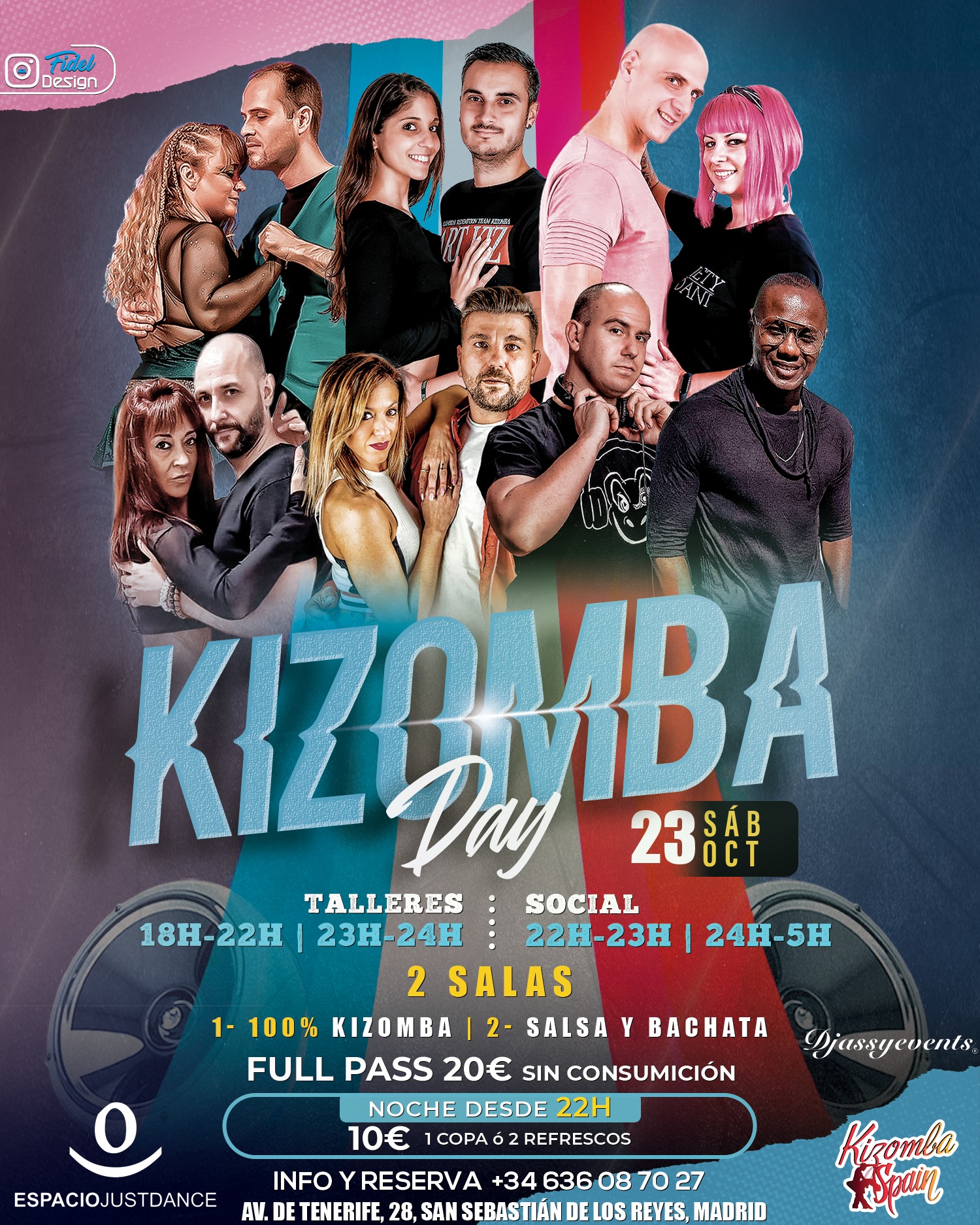 KIZOMBA DAY MADRID - Sábado 23 de Octubre