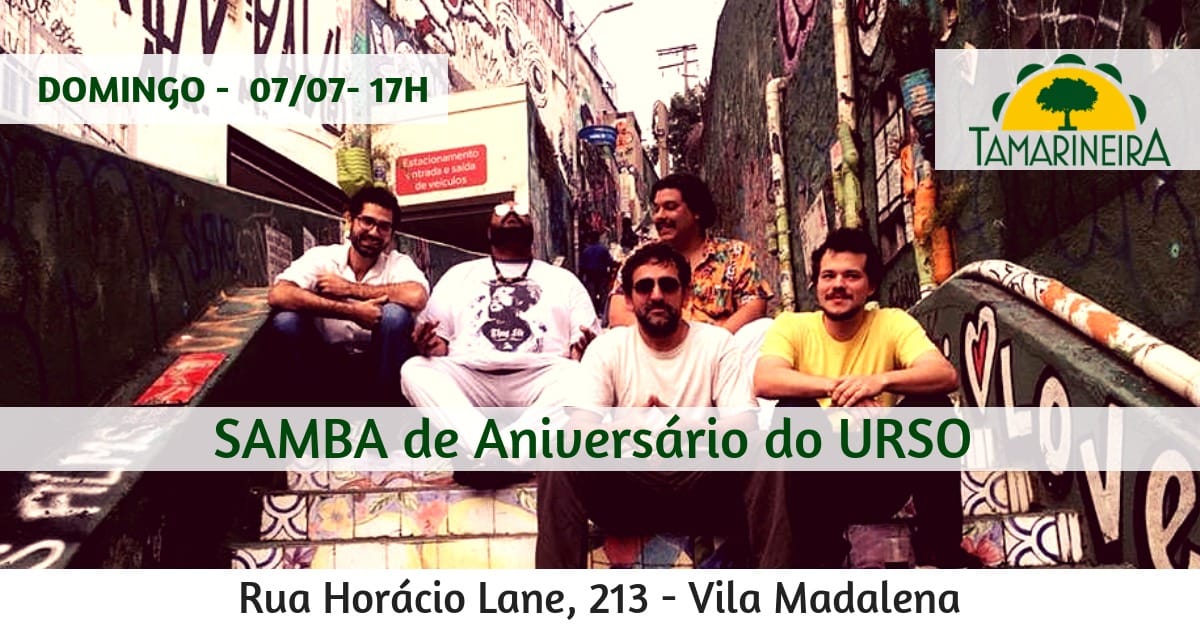 Aniversário do Urso no Tamarineira!