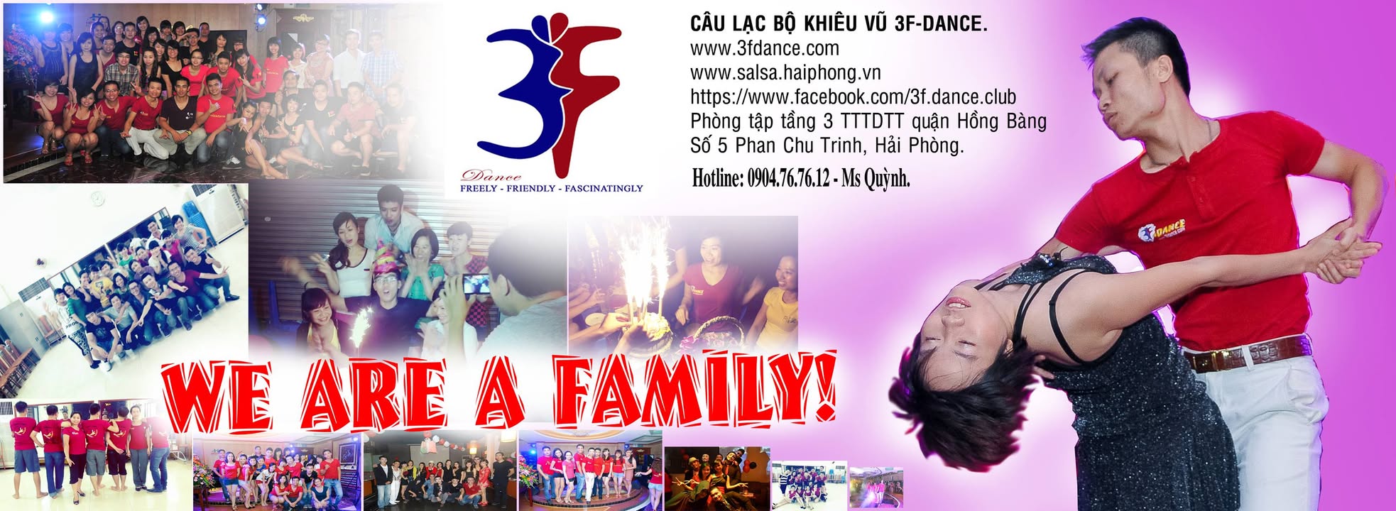 LỊCH KHAI GIẢNG THÁNG 12 2013 CÂU LẠC BỘ 3F-DANCE SALSA BACHATA MERENGUE ZOUK LAMBADA