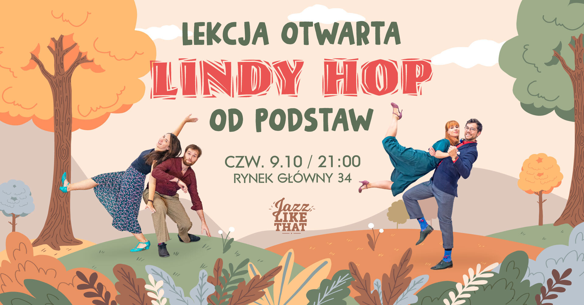 Darmowa lekcja LINDY HOPA od podstaw