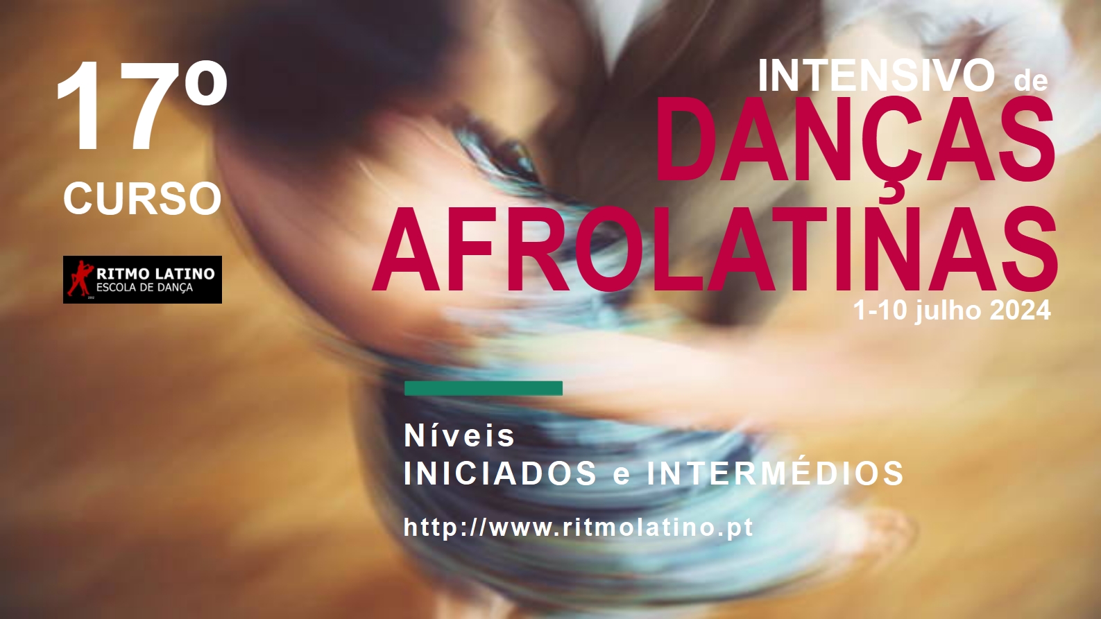 17º CURSO INTENSIVO de DANÇAS AFROLATINAS