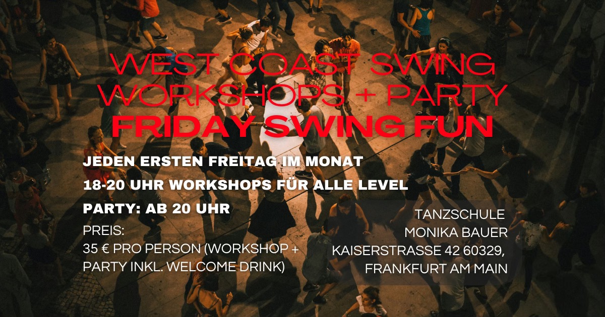 West Coast Swing Workshop + Party