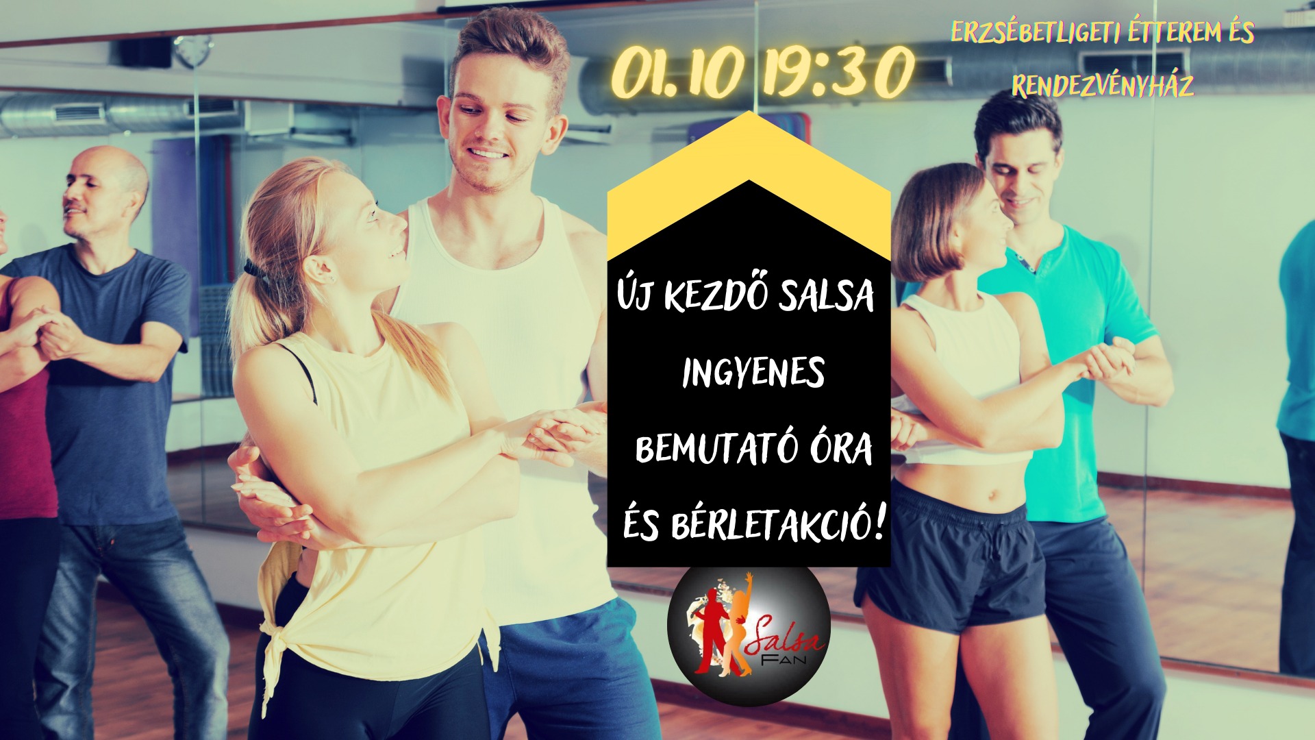 Új kezdő salsa bemutató óra, bérletakcióval!