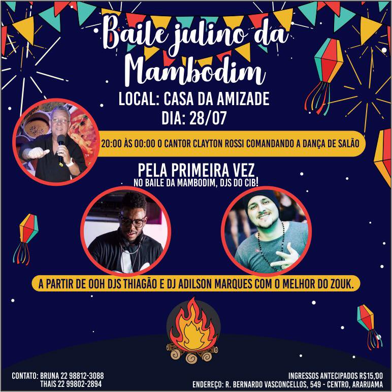 Baile Julino da MAMBODIM