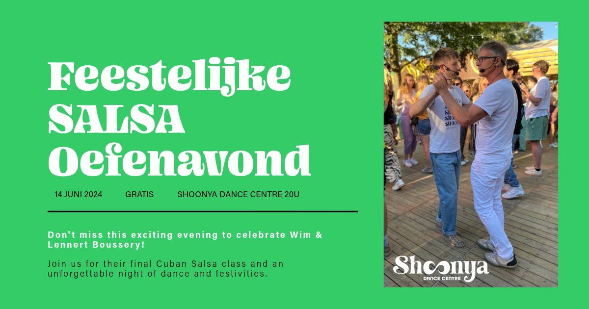 Feestelijke Salsa Oefenavond