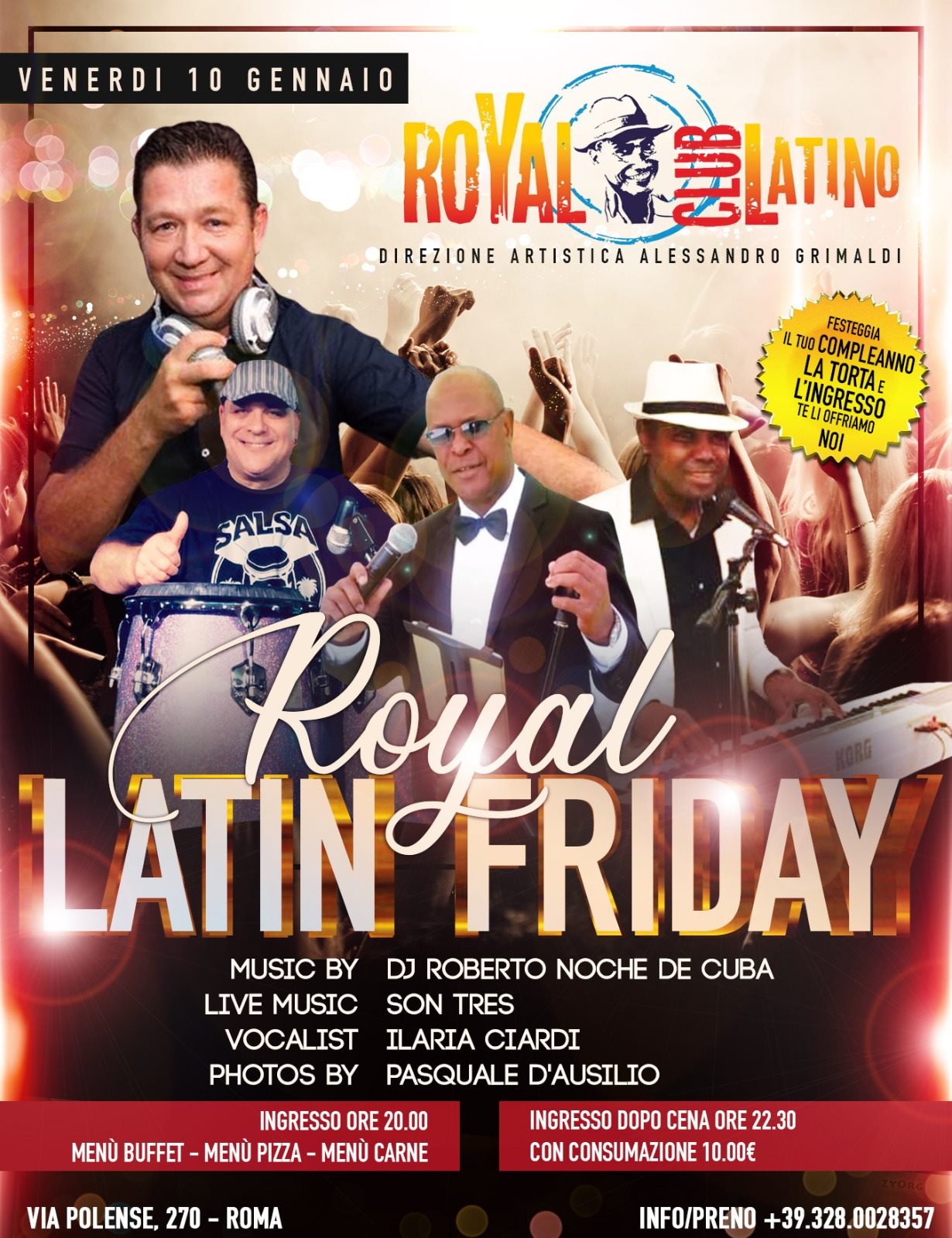 Royal latino 10 gennaio 2020 Ven.