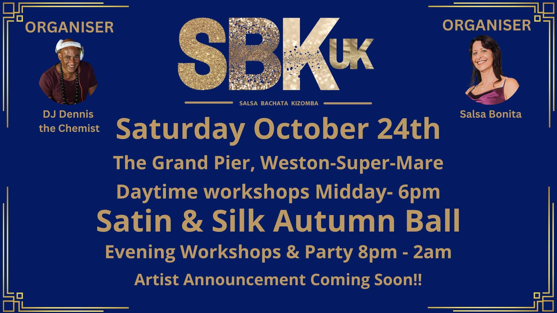 SBK-UK Satin & Silk Autumn Ball β¨