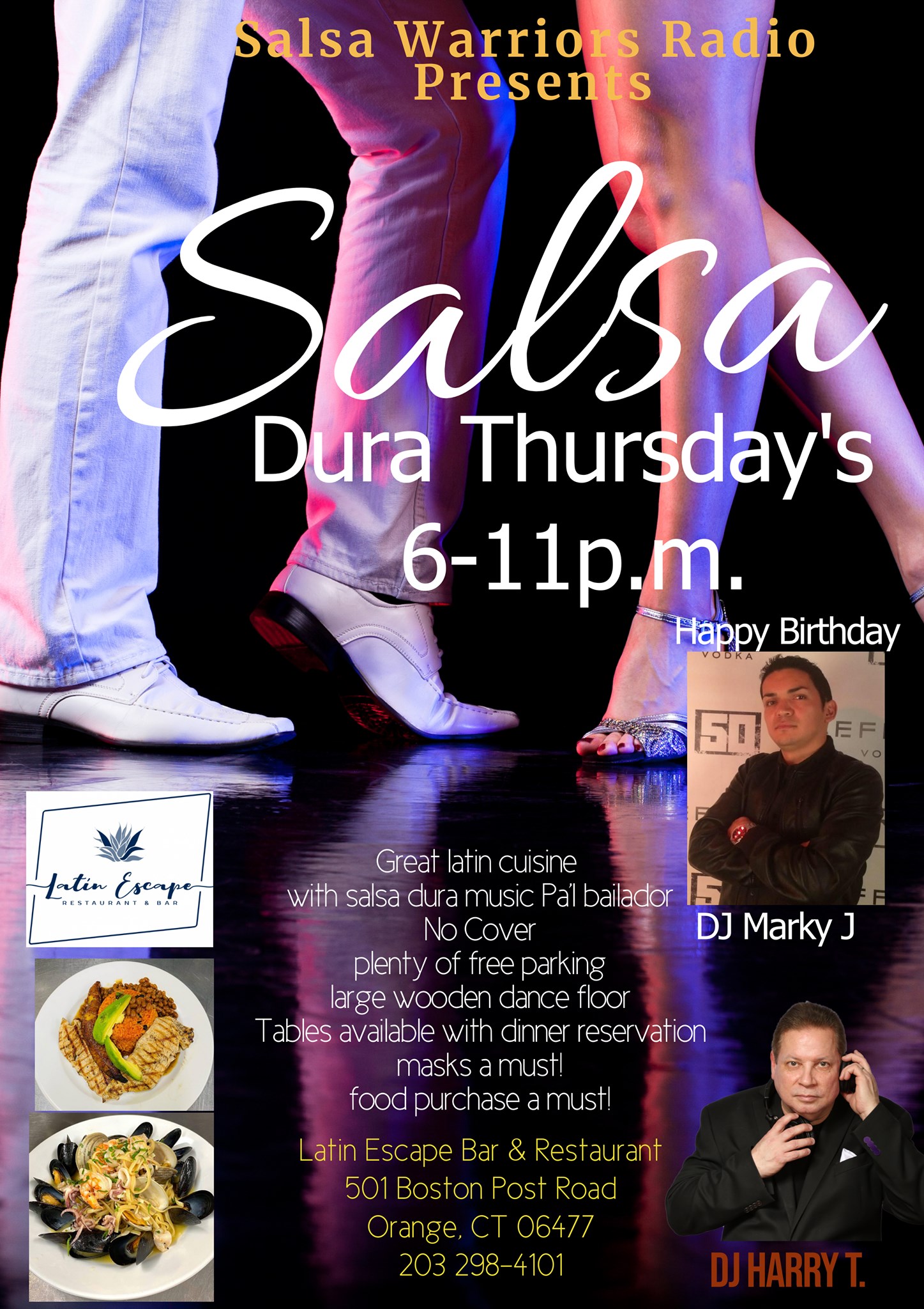 Salsa Dura Thursday's @ Latin Escape Bar & Restaurant