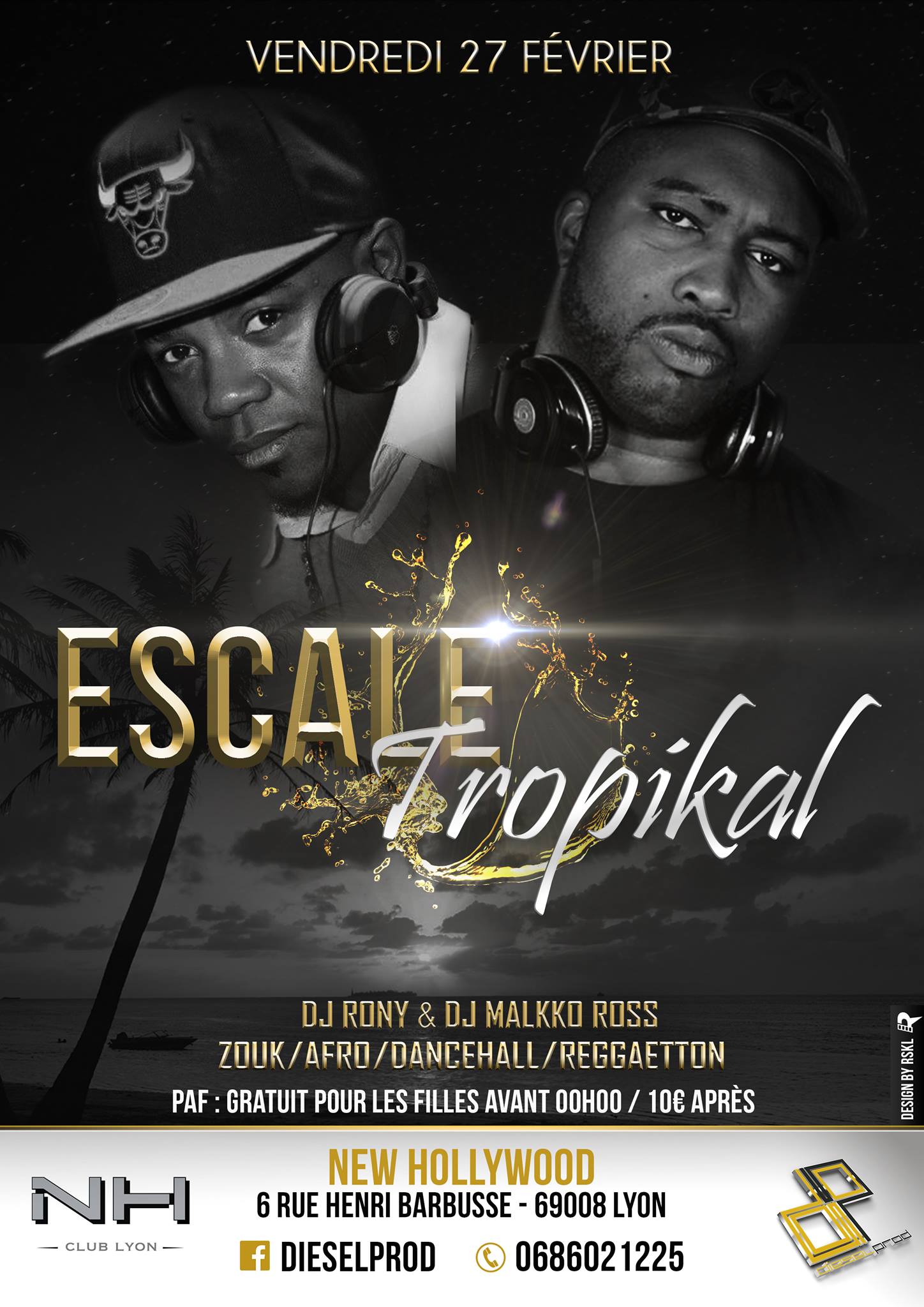 ESCALE TROPIKAL avec DJ RONY & MALKKO Ross