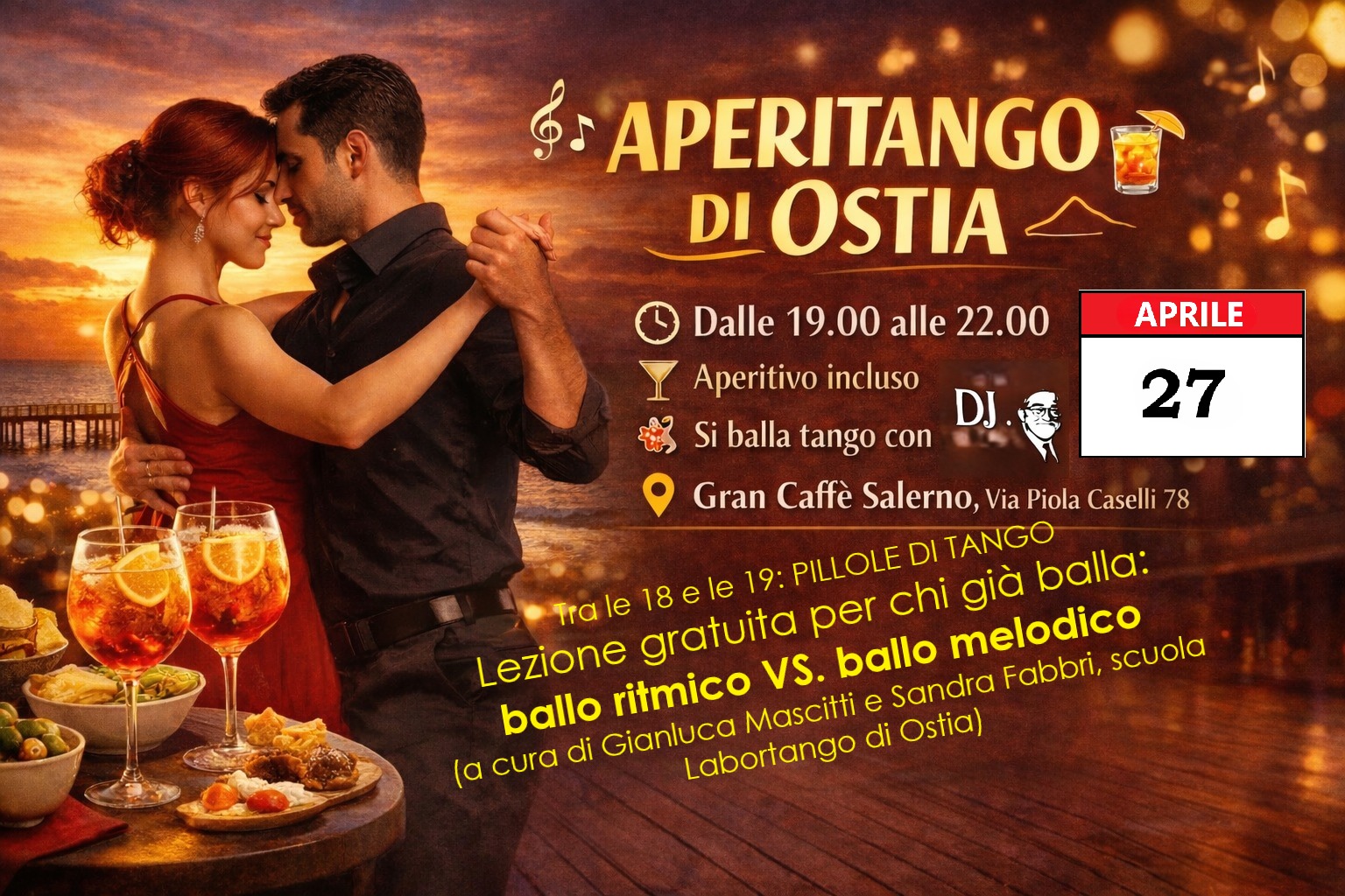 L'APERITANGO DI OSTIA