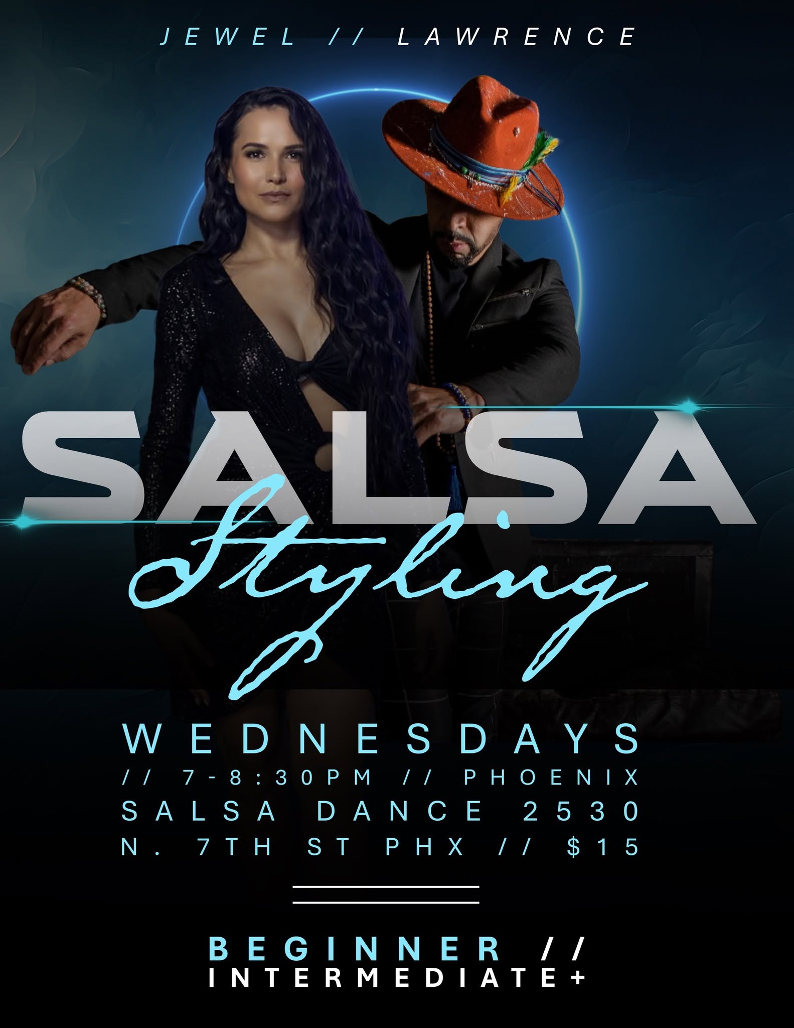 Wednesday Salsa Styling with Jewel & Lawrence!