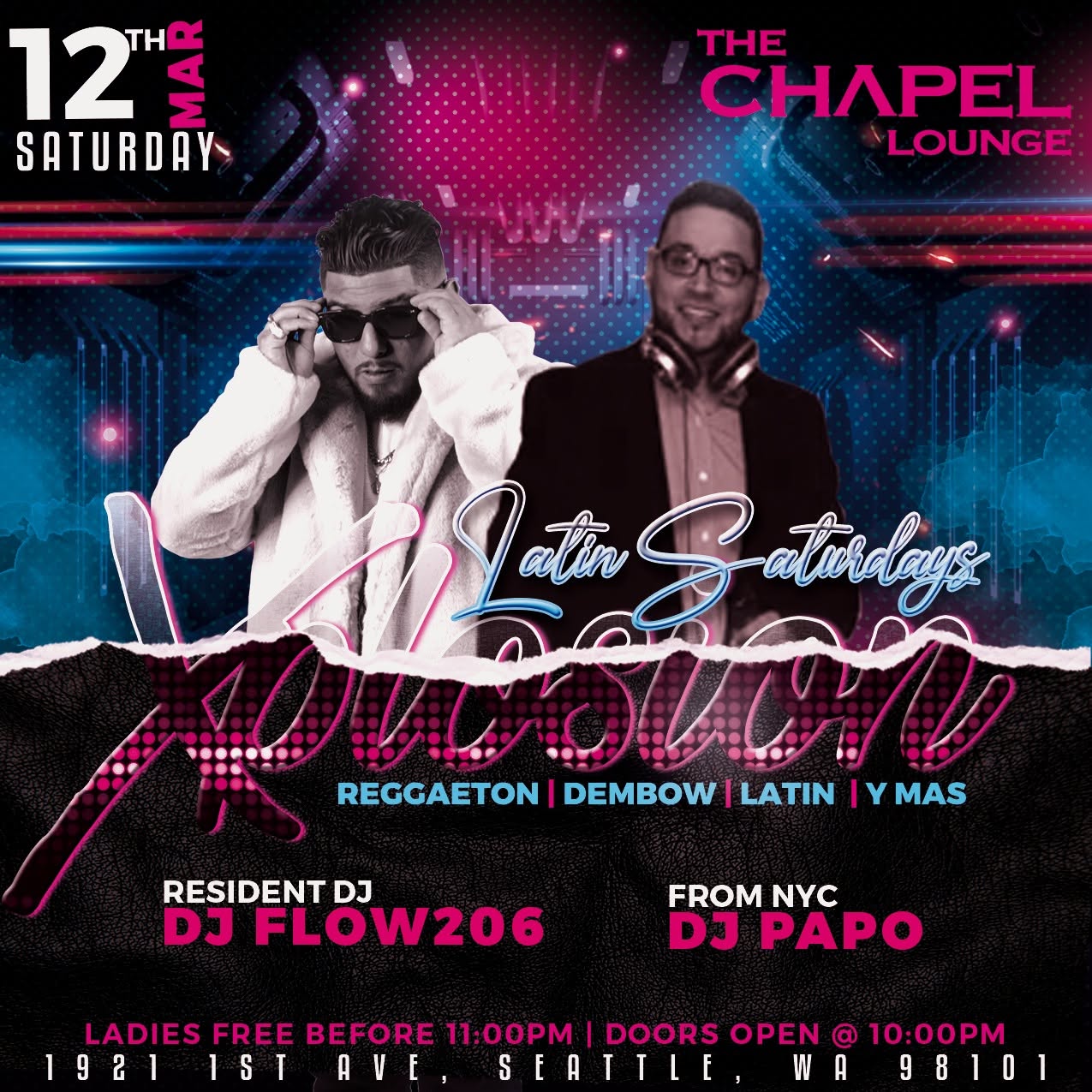 Xplosion Latin Saturday's