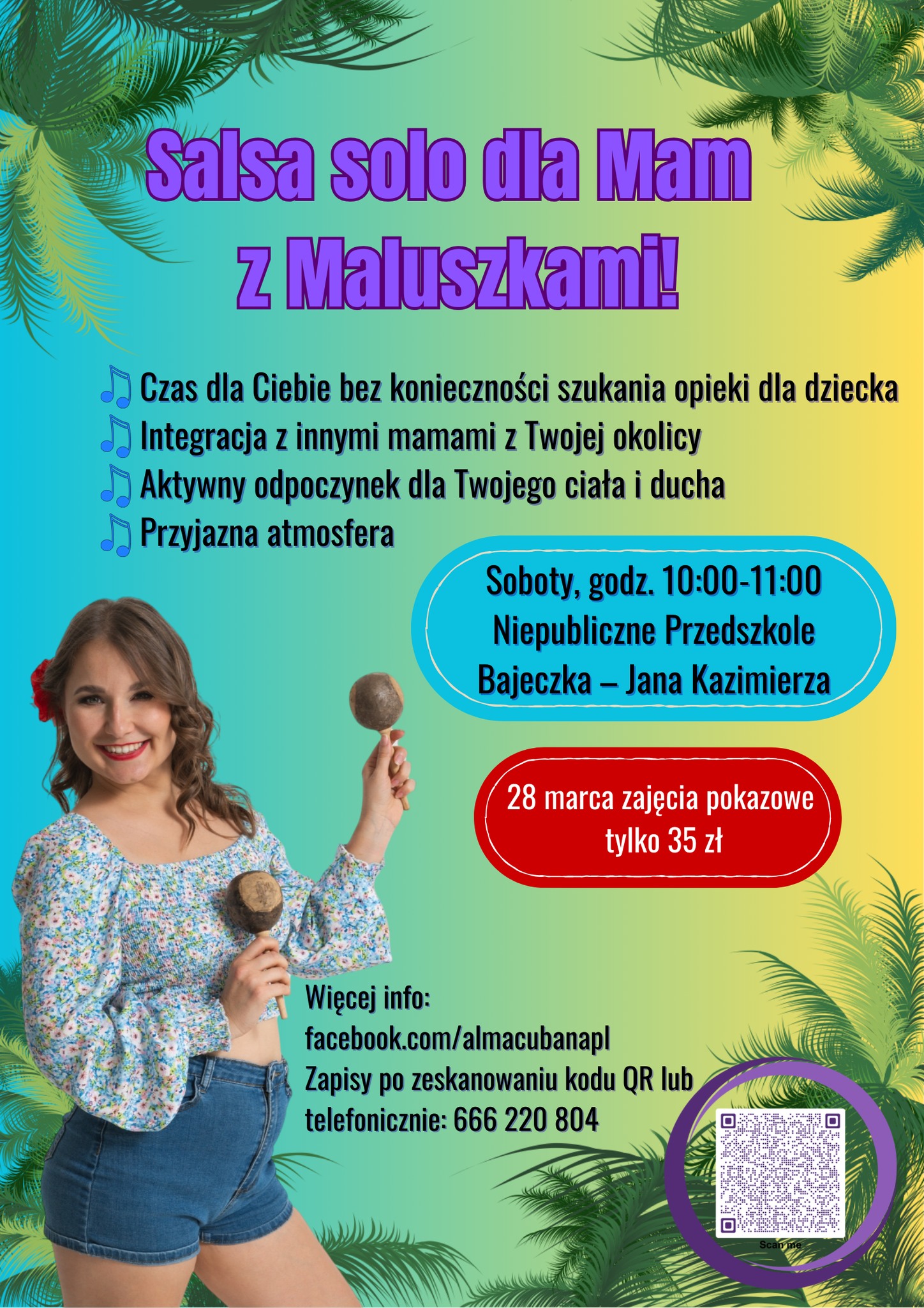 Salsa solo dla Mam z Maluszkami! Kurs regularny