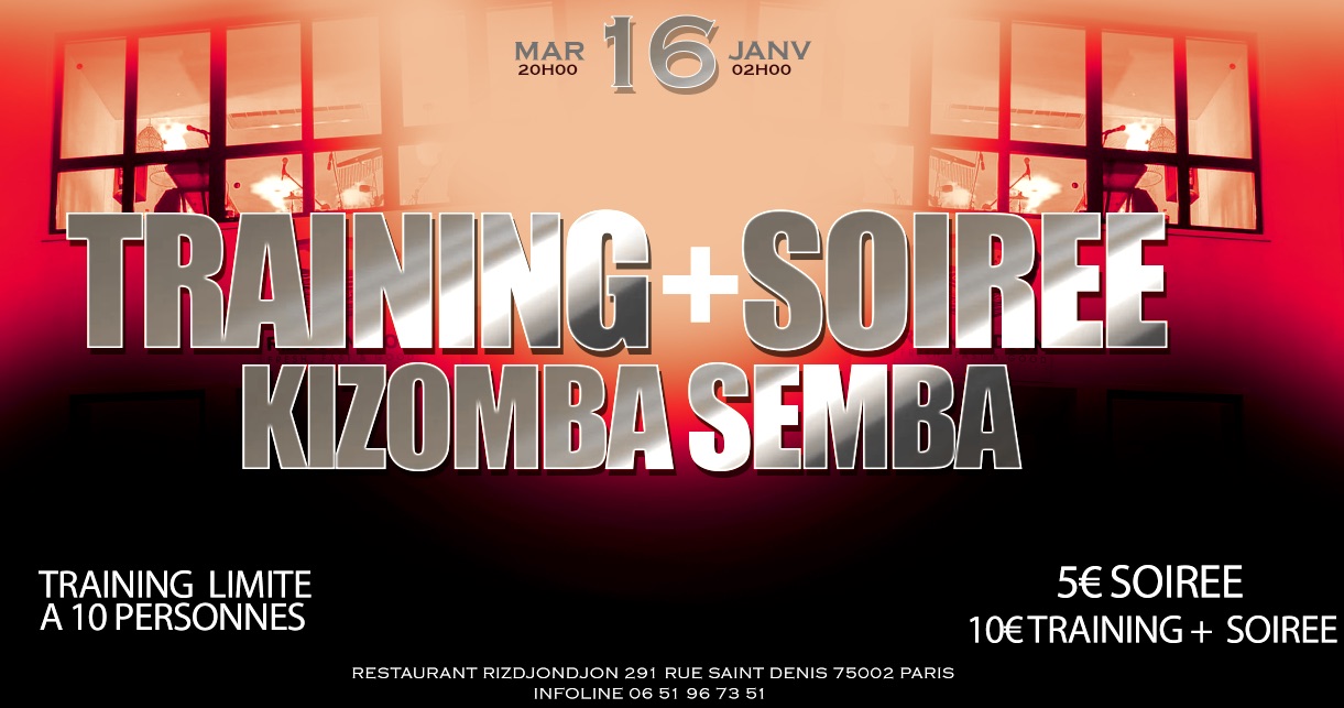 Training semba + soiree