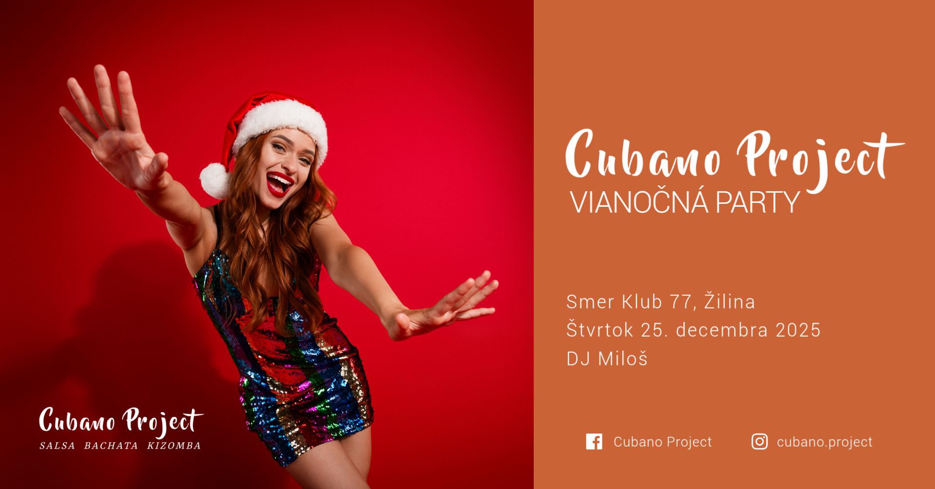 Vianočná Cubano Project Párty