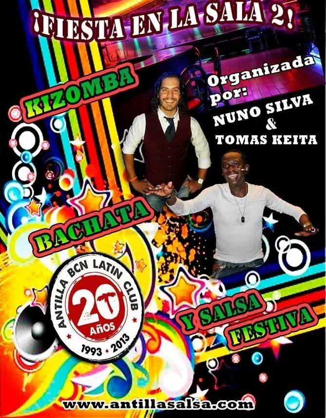 SABADOS, LA UNICA SALA EXCLUSIVA de KIZOMBA EN BARCELONA, ANTILLA CLUB