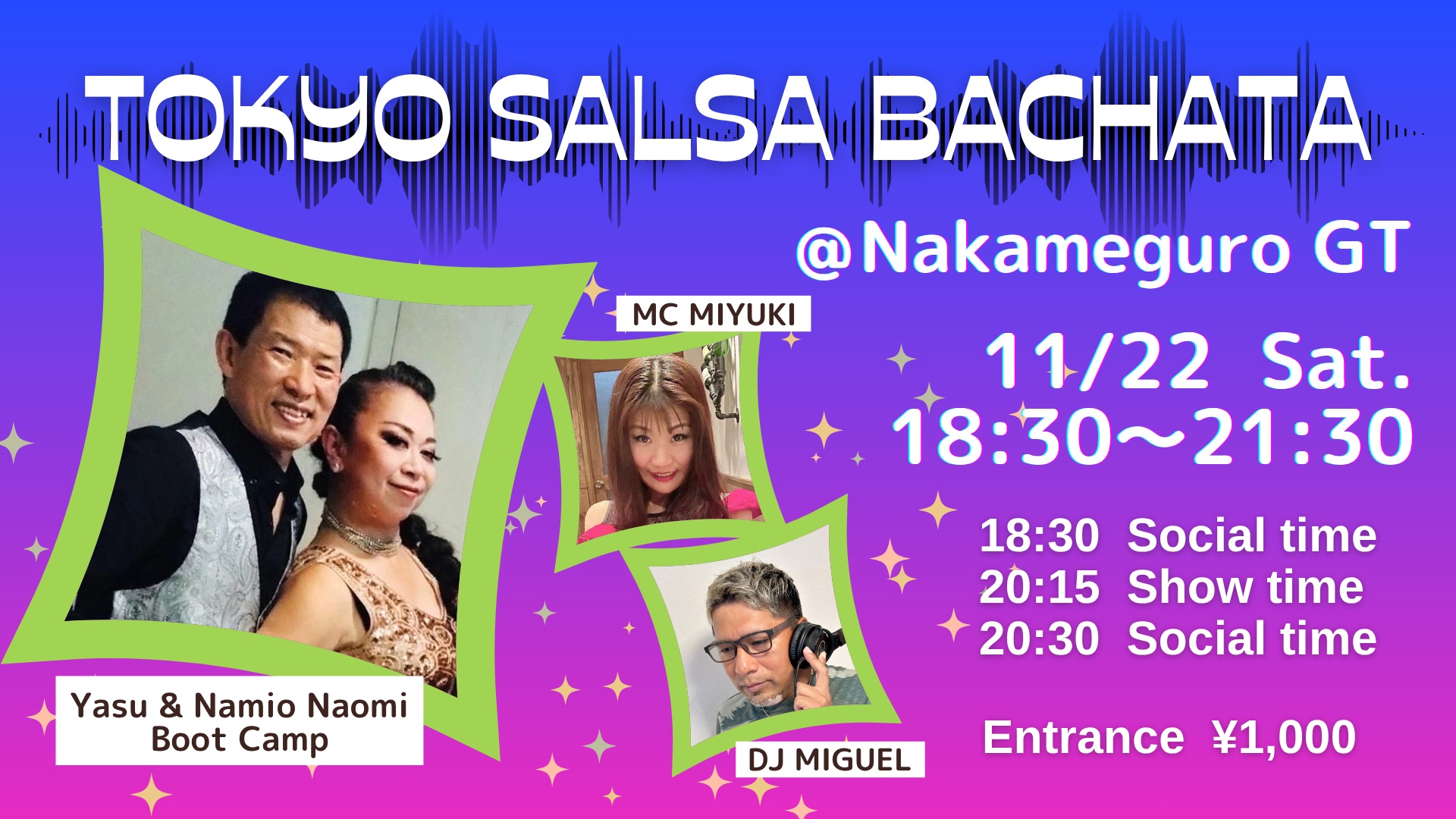 TOKYO SALSA BACHATA !