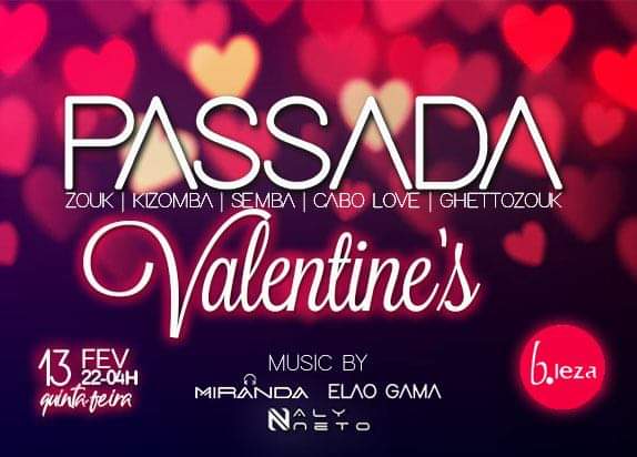 PASSADA Valentine's - 13 FEV - WALTER ANANAZ ao vivo com Banda