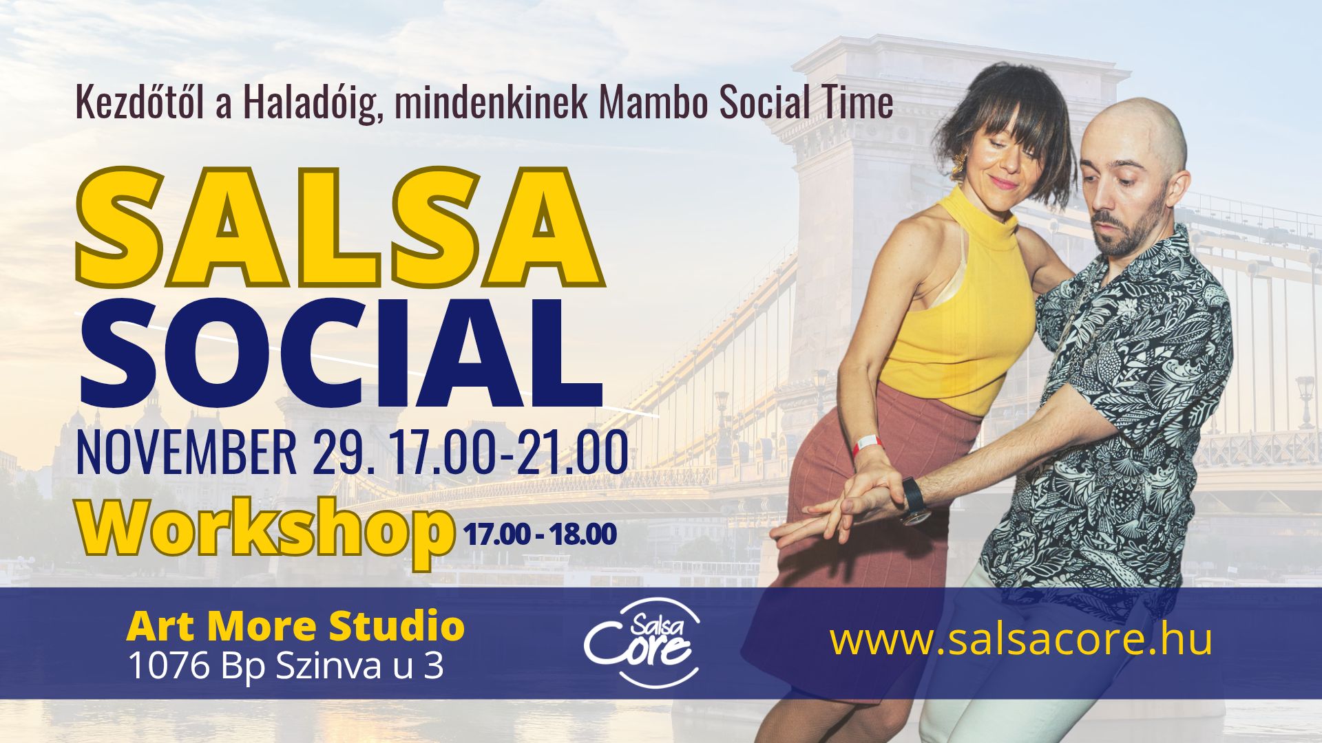 Salsa Social Budapest @ Art More Studio