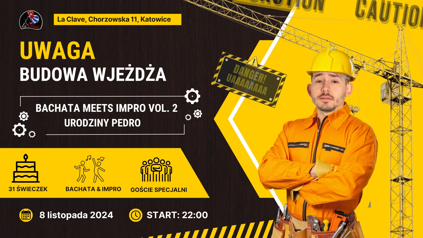 BACHATA meets IMPRO vol. 2 Urodziny Pedro