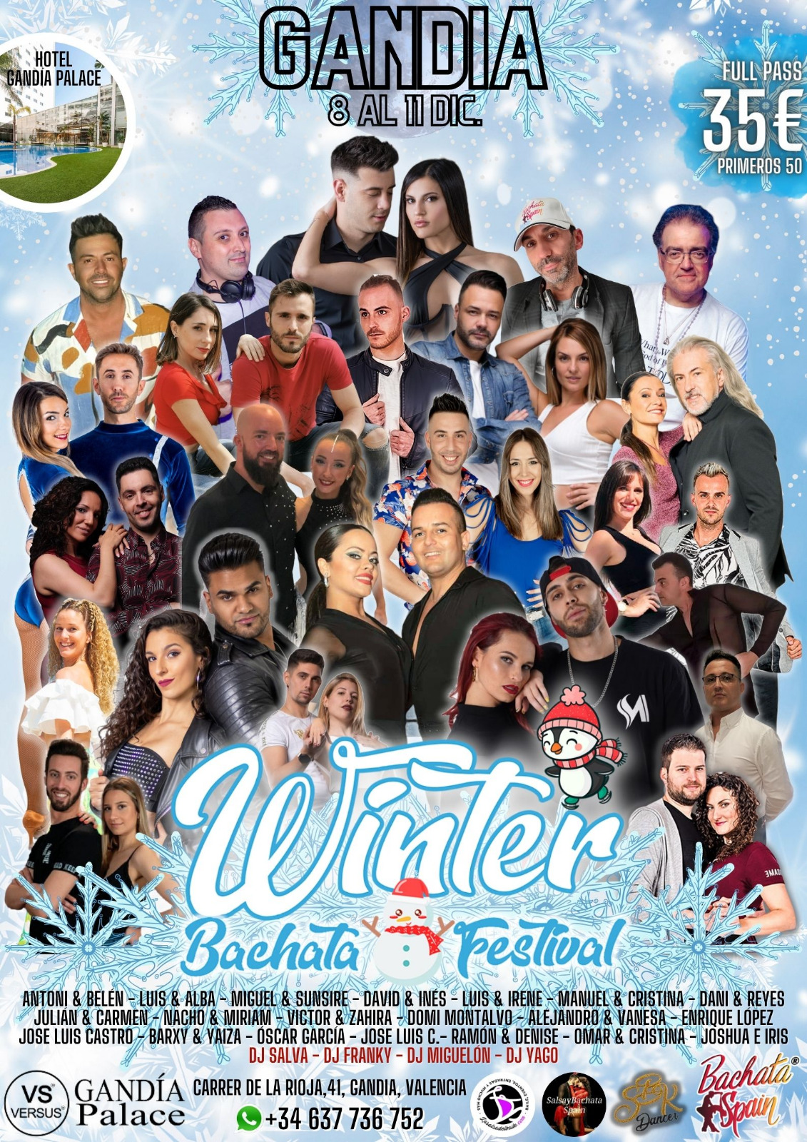 WINTER BACHATA FESTIVAL 2022 (Gandia, Valencia)