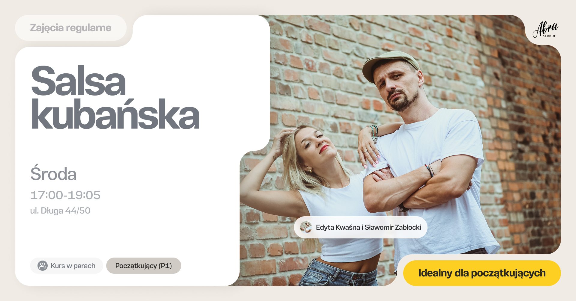 Salsa Kubańska z Edytą & Sławkiem dla początkujących (P1)