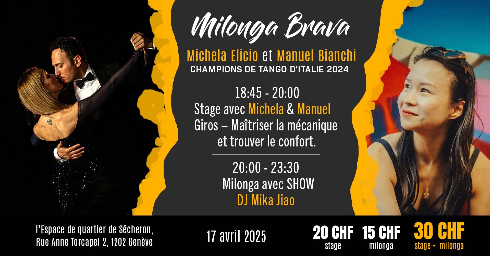 Milonga Brava - Stage et Show - Michela Elicio & Manuel Bianchi