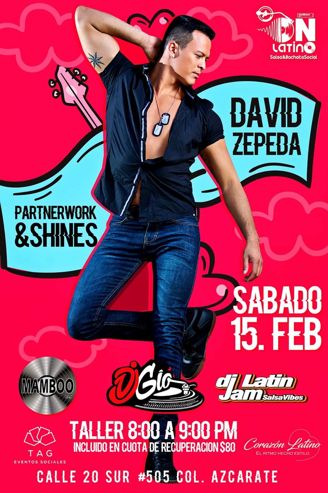San Valentin Party ONLatino Salsa&Bachata Social