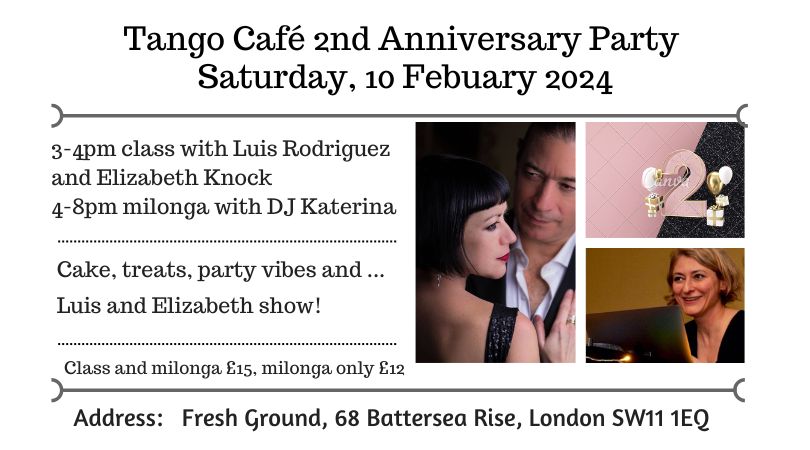 Tango Café 2nd Anniversary Party