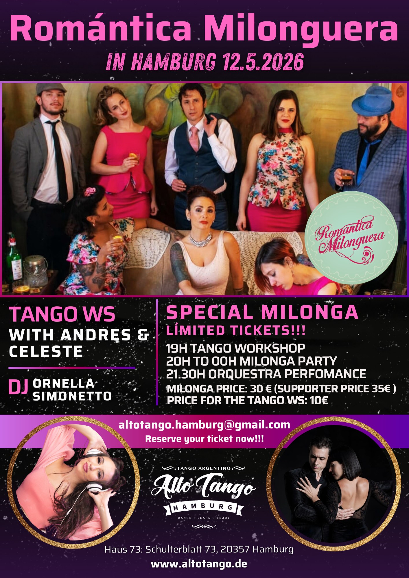 Romántica Milonguera in Hamburg!!!