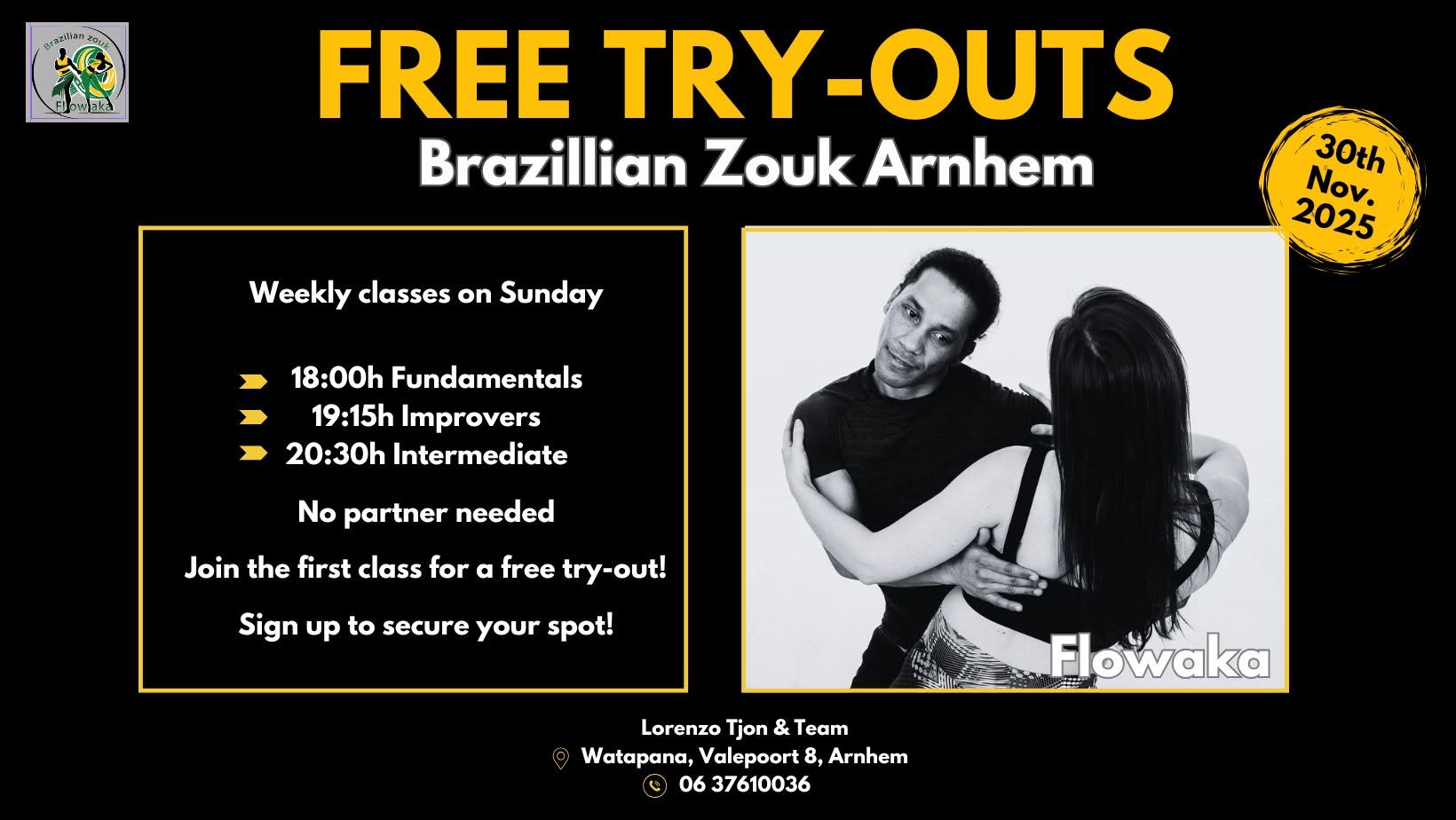 Proeflessen Brazilian Zouk
