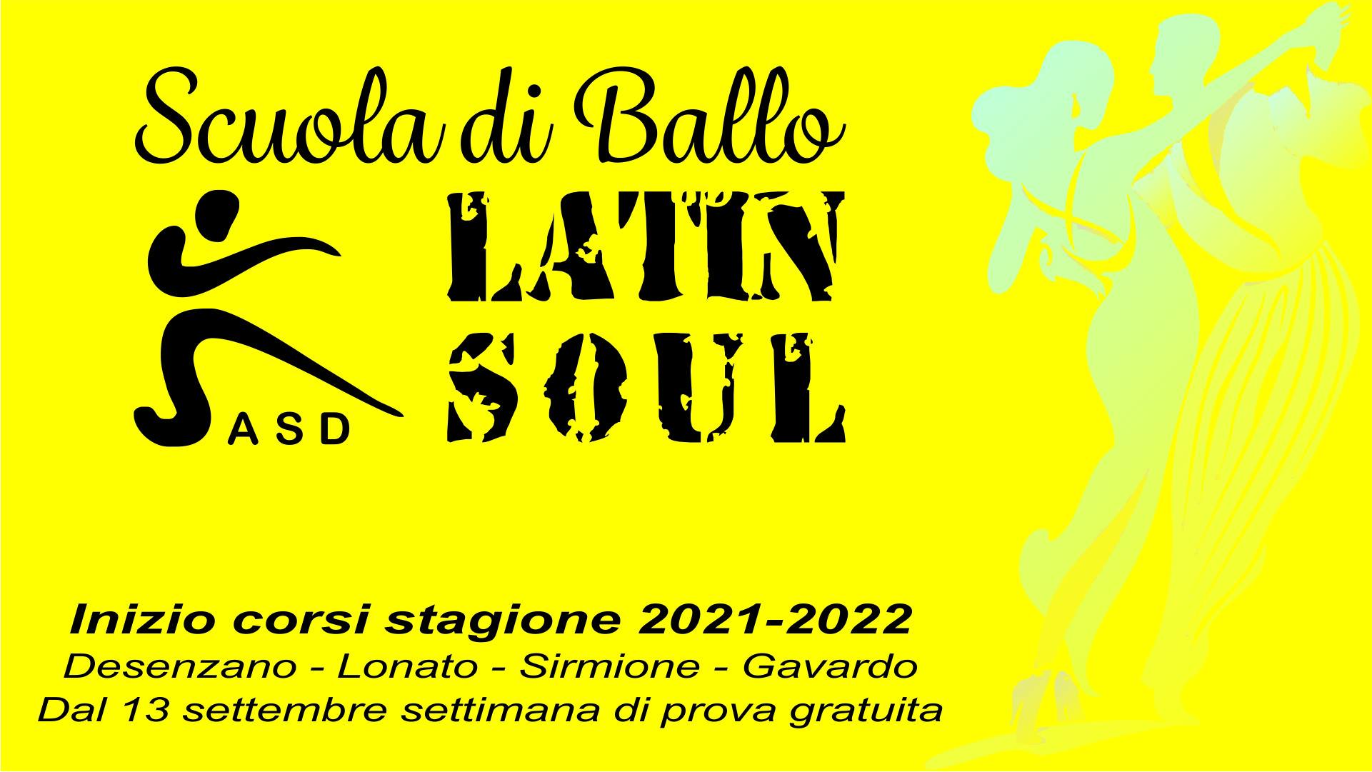 Inizio corsi di ballo Latin Soul - Settimana di prova gratuita