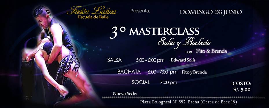 Clases de Salsa y Bachata con Fito y Brenda