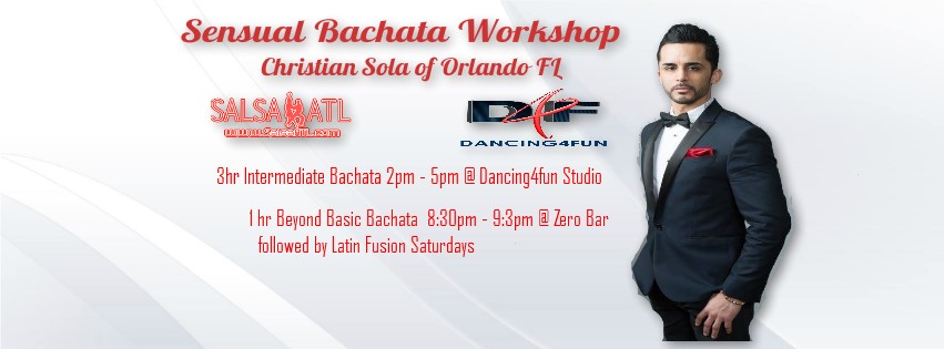 Sensual Bachata classes -Christian Sola multiple location -Event