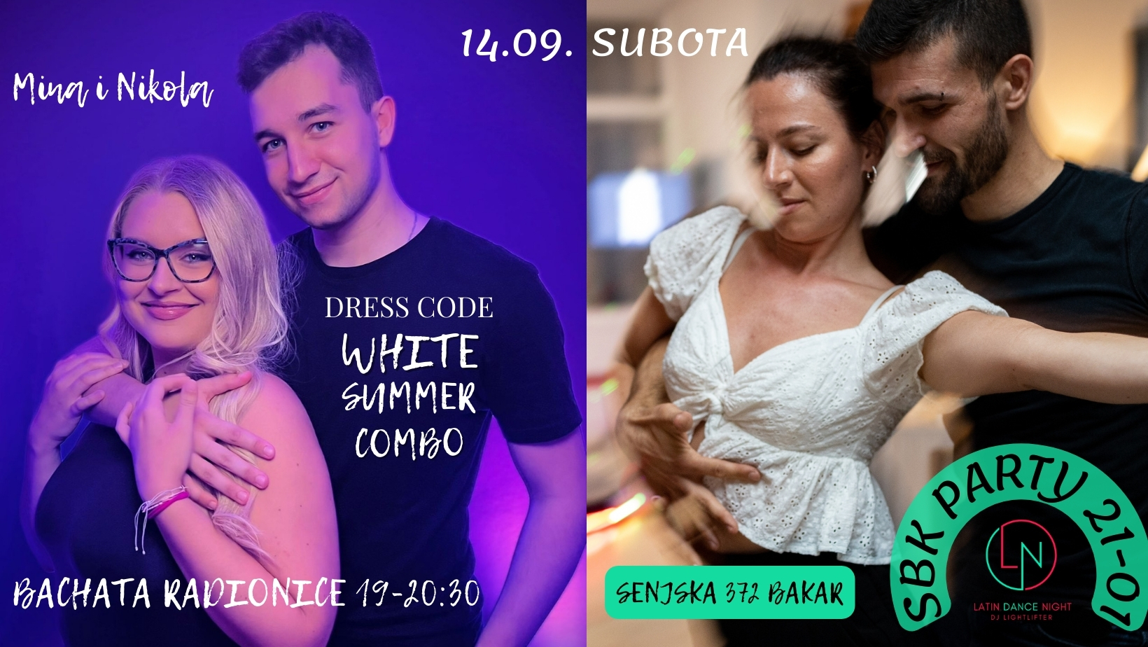 LatinDanceNight WHITE SUMMER COMBO